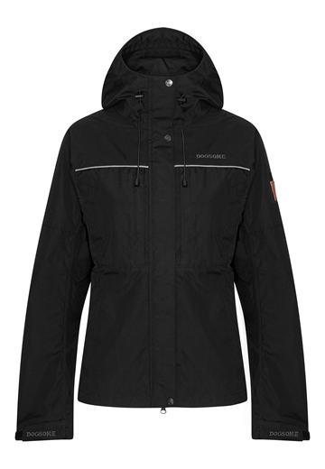 DOGSOME Funktionel Skaljakke til damer - Sort Str. 5XL
