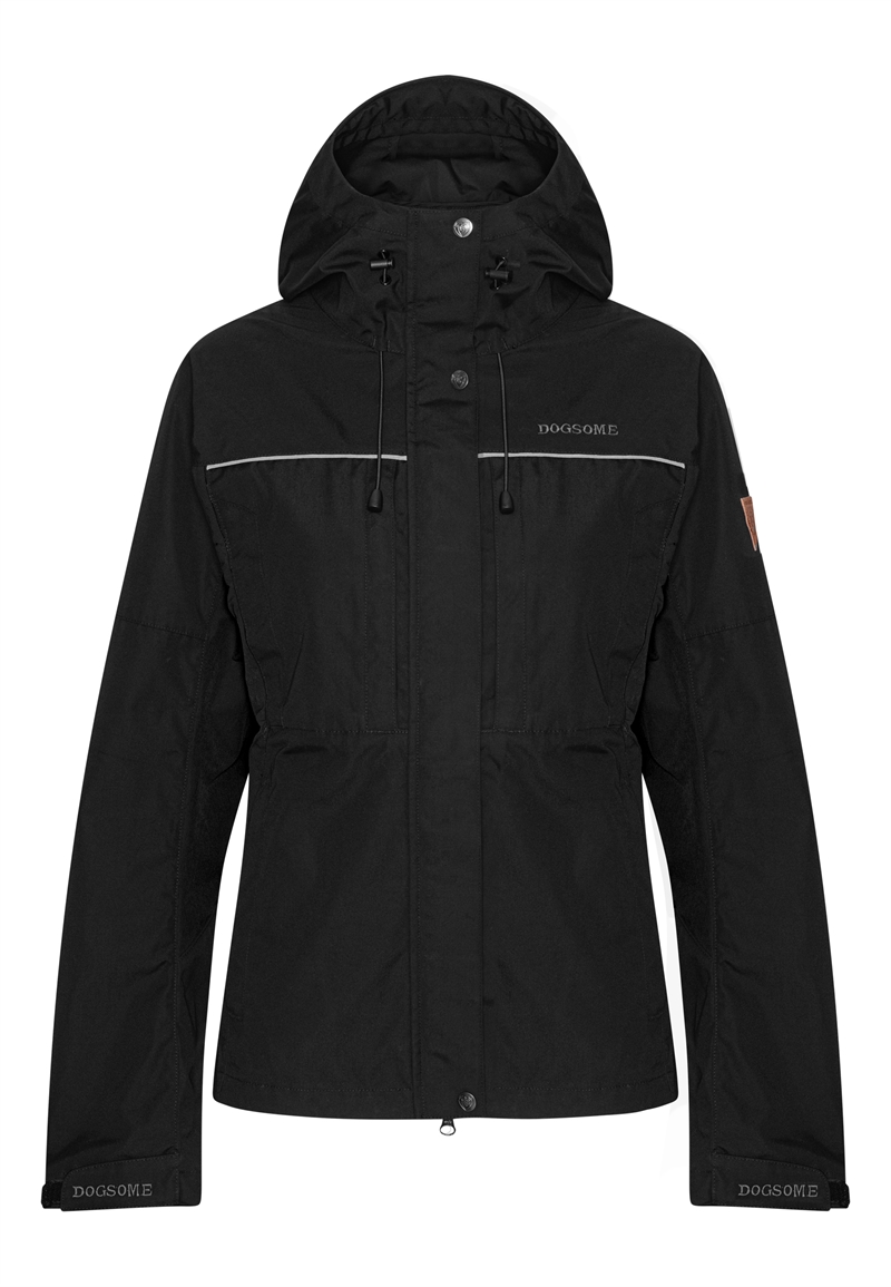 DOGSOME Funktionel Skaljakke til damer - Sort Str. 6XL