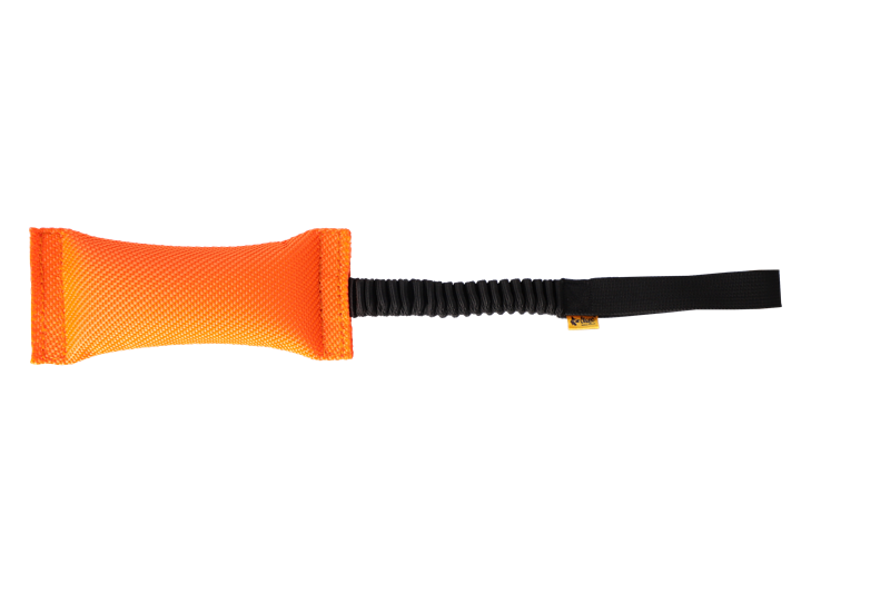 Schæferhund med bidepølse