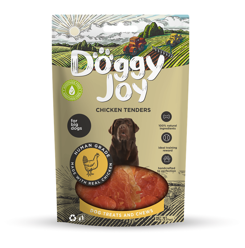 Doggy Joy - Lækre snacks af Kyllingefillet