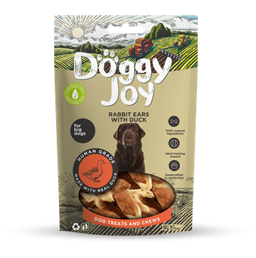 Doggy Joy - Kaninører med And