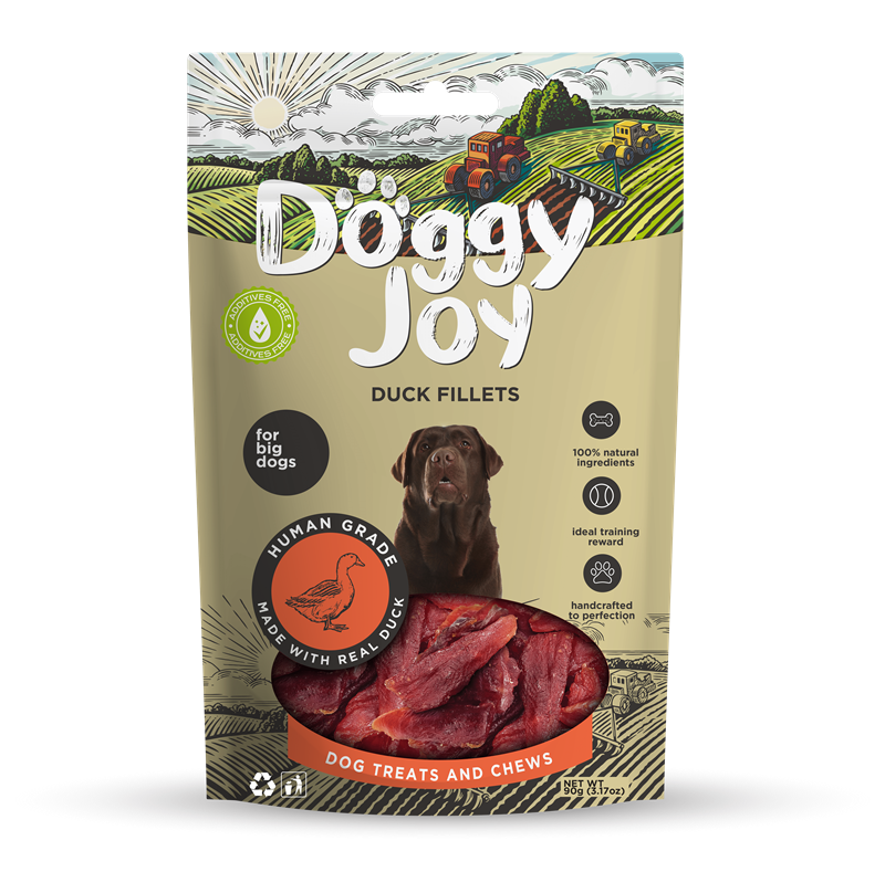 Doggy Joy - Lækre snacks af Andefillet