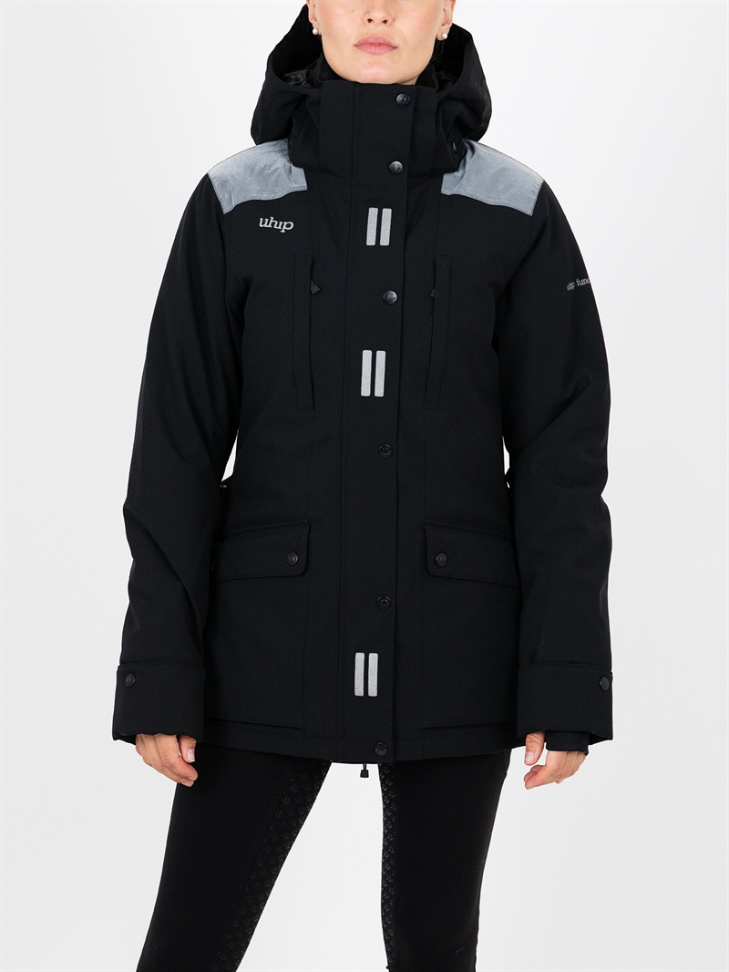 UhipWear Vinterjakke med stor ryglomme og ekstra refleks