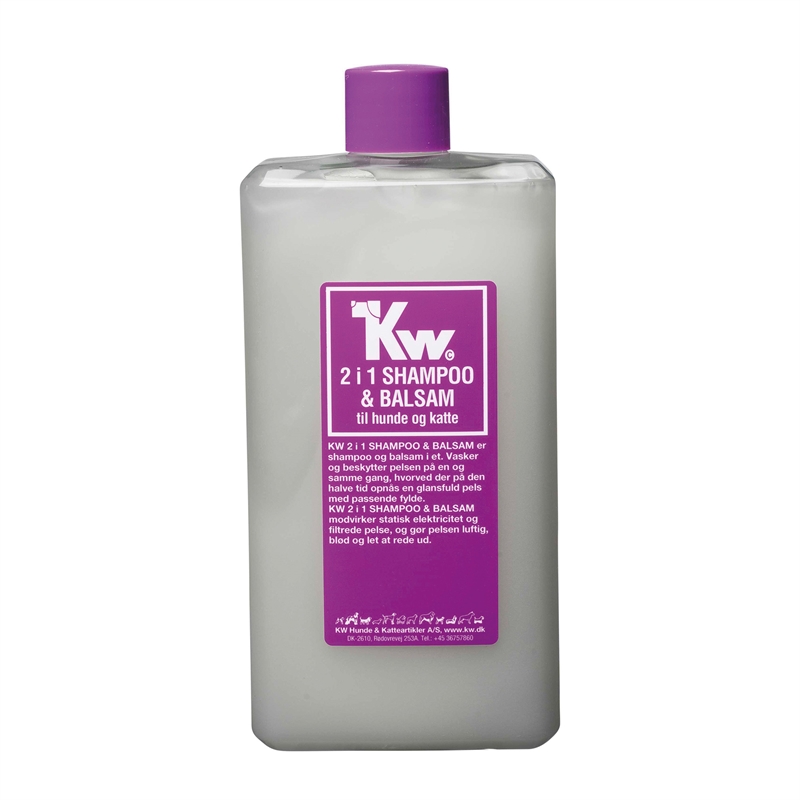 KW 2 i 1 Shampoo & Balsam, 500 ml
