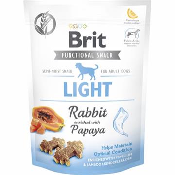 Brit Care Functional Semimoist godbidder -  Light med kanin