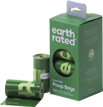 Eco-Friendly høm høm poser uden duft - kasse med 8 ruller