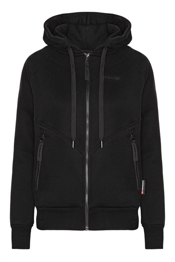 DOGSOME Biathlon Sports hoodie til damer - Sort Str. XL
