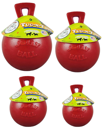 Jolly Pets Tug-n-Toss - Rød Str. L