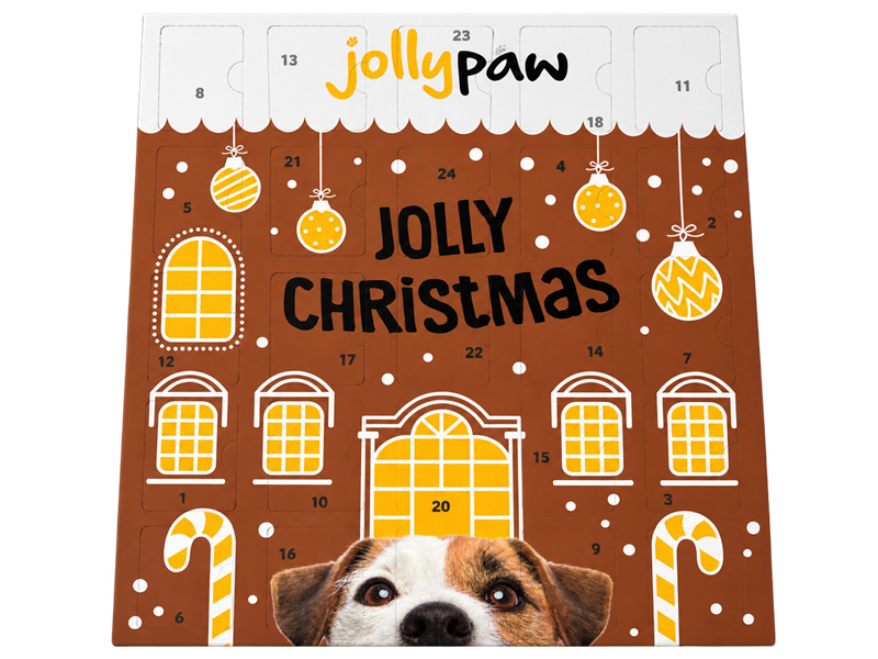 JollyPaw julekalender til hund