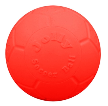 Jolly Pets Soccer Ball - Orange (lys rød)  Str. M 