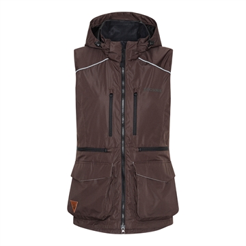 DOGSOME Pro Træningsvest til damer - Brun Str. 2XL