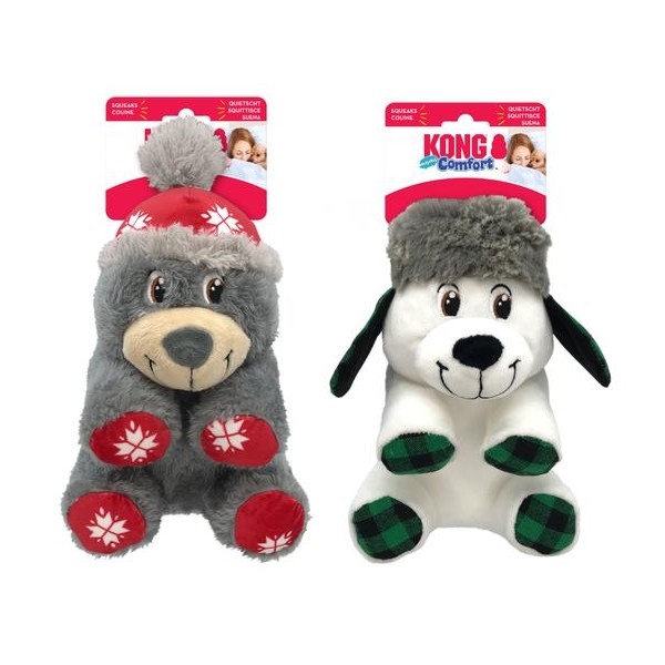 KONG Holiday Comfort Polar Bamser - flere farver