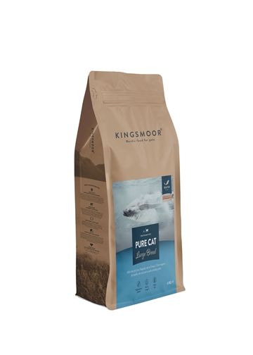 Kingsmoor Pure Fisk Adult kattefoder til store racer - 6 kg.