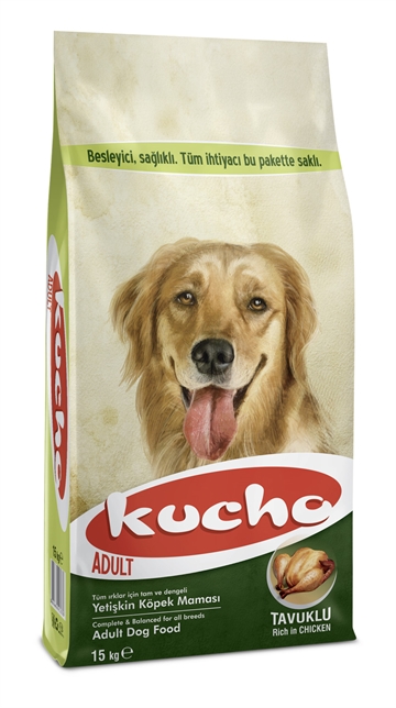 Kucho hundefoder med Kylling, ris og ansjoser - 15 kg.