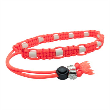 EM keramisk justerbart Flåthalsbånd - Orange - 40-50 cm