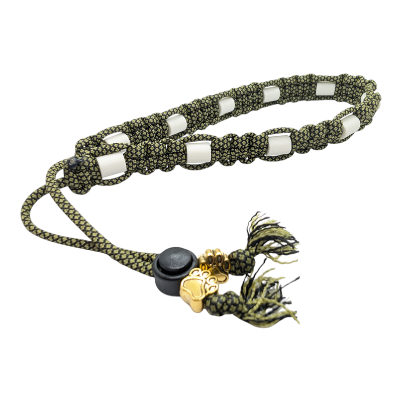 EM keramisk justerbart Flåthalsbånd - Gold Diamond - 40-50 cm