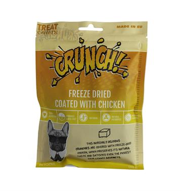 TreatEaters Crunch godbidder med frysetørret kylling - 150 gram