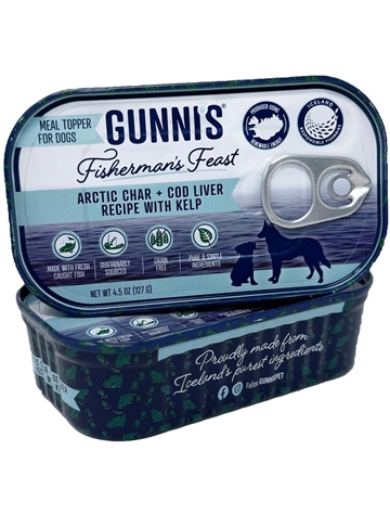 Gunni's Pet - Toppers med Rødding, Torskelever og Tang