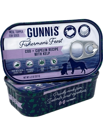 Gunni's Pet - Toppers med Torsk, Lodde og Tang