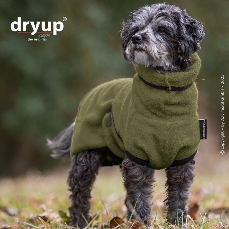 Dryup mini tørrekåbe fra Action Factory til mindre racer - Grøn str. 45 cm