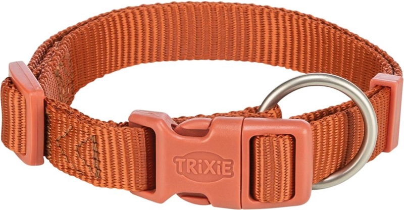 Trixie nylon halsbånd - Rust Str. S