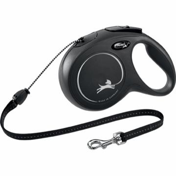 Flexi New Classic med snor - 8 meter - Str. M
