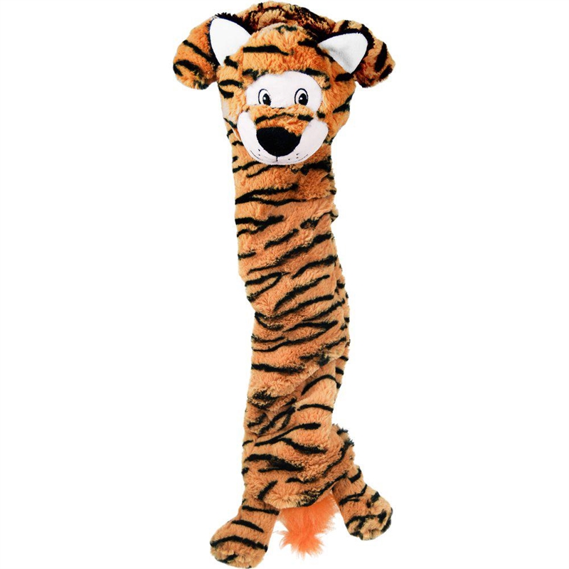 KONG Stretchezz Jumbo plysdyr - Tiger