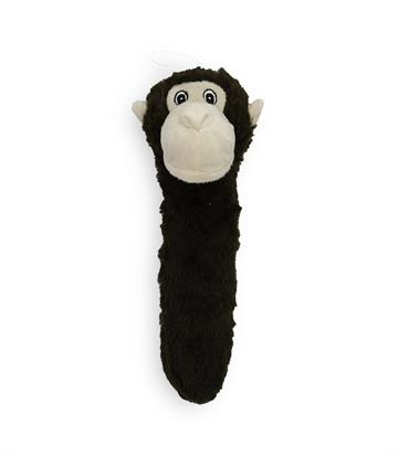 Party Pets Monkey stick - en blød abe, som din hund vil elske - Mørkebrun