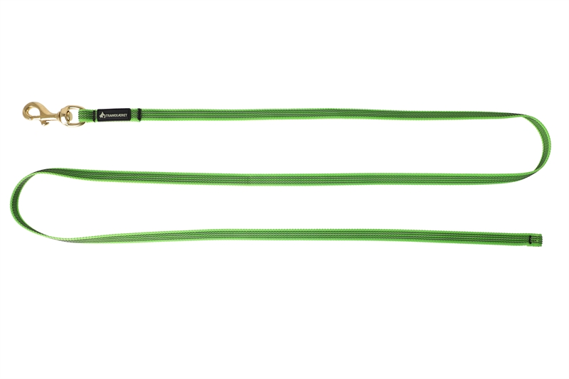 Limegrøn nonslip line til hund