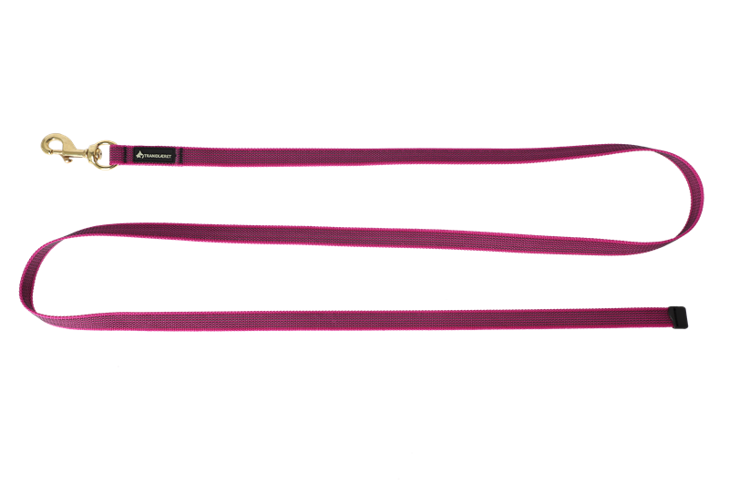 Pink nonslip line til hund